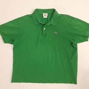 Cropped Lacoste polo shirt SIZE XL